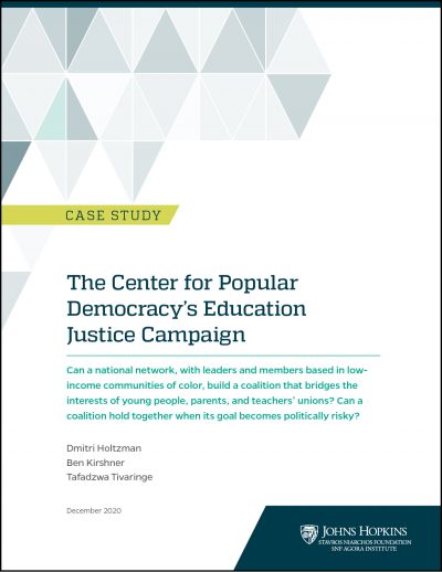 Cover of Center for Popular Democracy case study