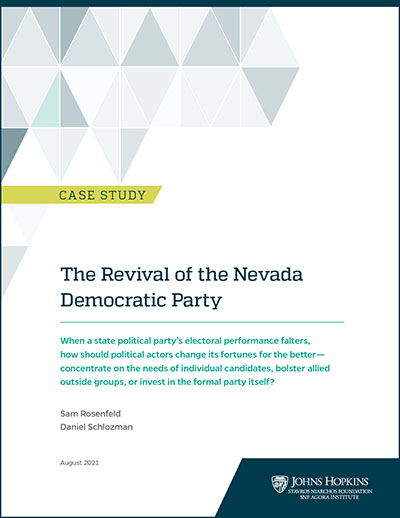 Cover of "Revival of Nevada Democratic Party" case study