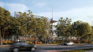Exterior of our building.